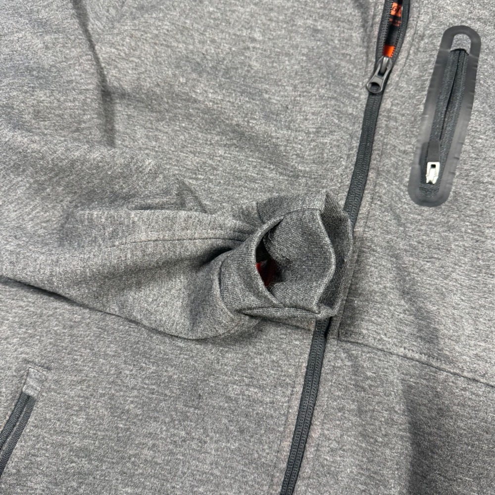 NWOT Rip Curl Departed Anti Series Fleece Hoodie Jacket‎ Dark Gray Size 16 XL - Picture 5 of 11